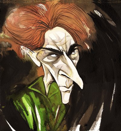 Ernest Thesiger as Doctor Septimus Pretorius (from the movie Bride of Frankenstein) by Neale Osborne